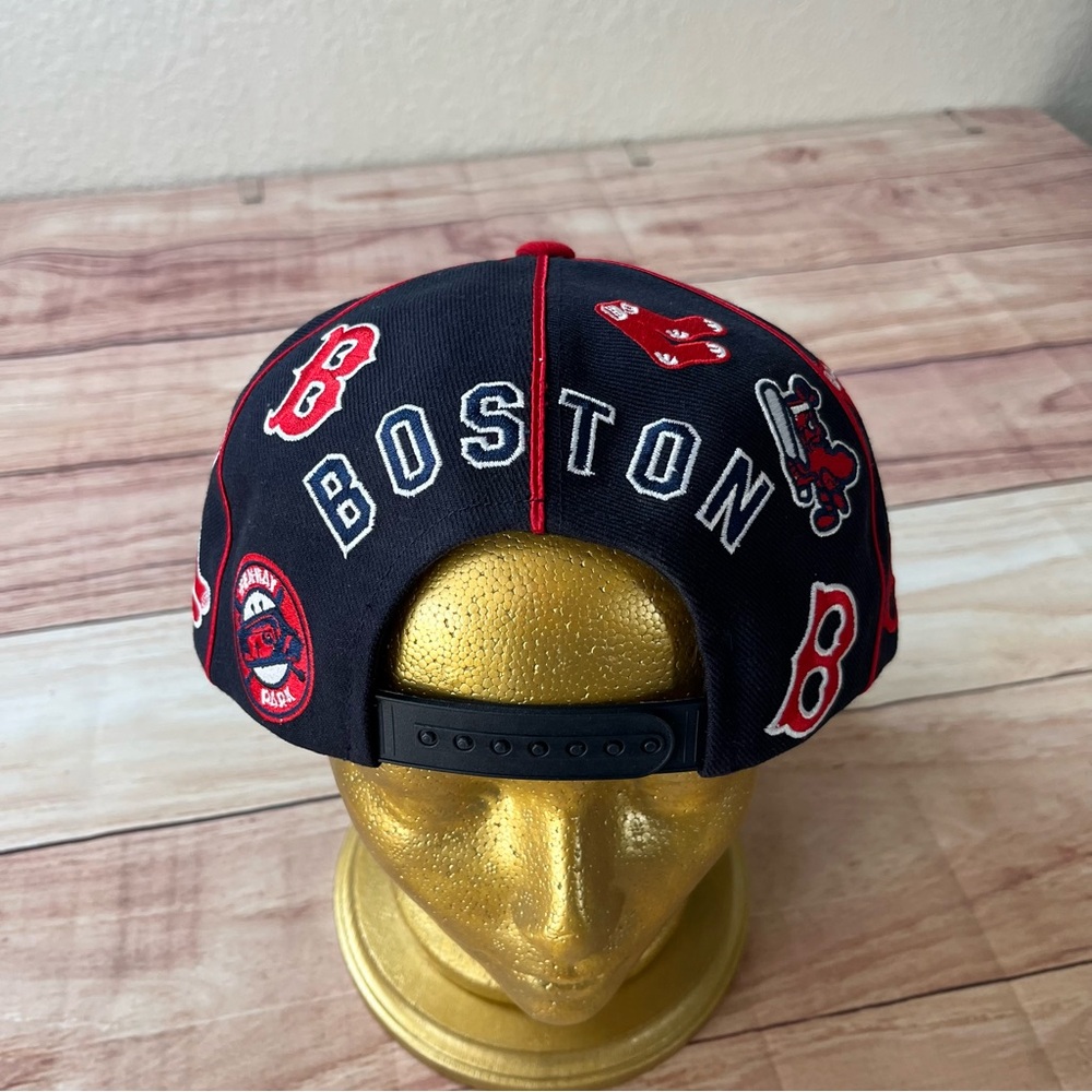 Boston‎ Red Sox Snapback American Needle Cooperstown Collection Flat Bill Logos - Picture 3 of 7